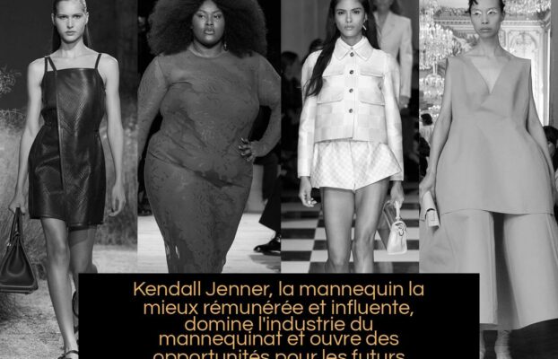 Kendall Jenner, la mannequin la mieux rémunérée et influente, domine l’industrie du mannequinat et ouvre des opportunités pour les futurs modèles